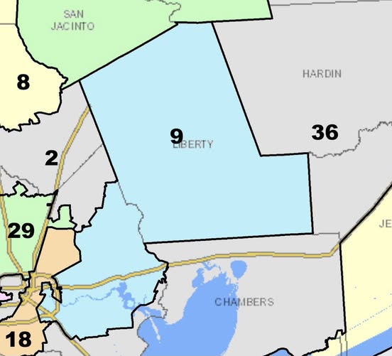 The New Congressional District 9